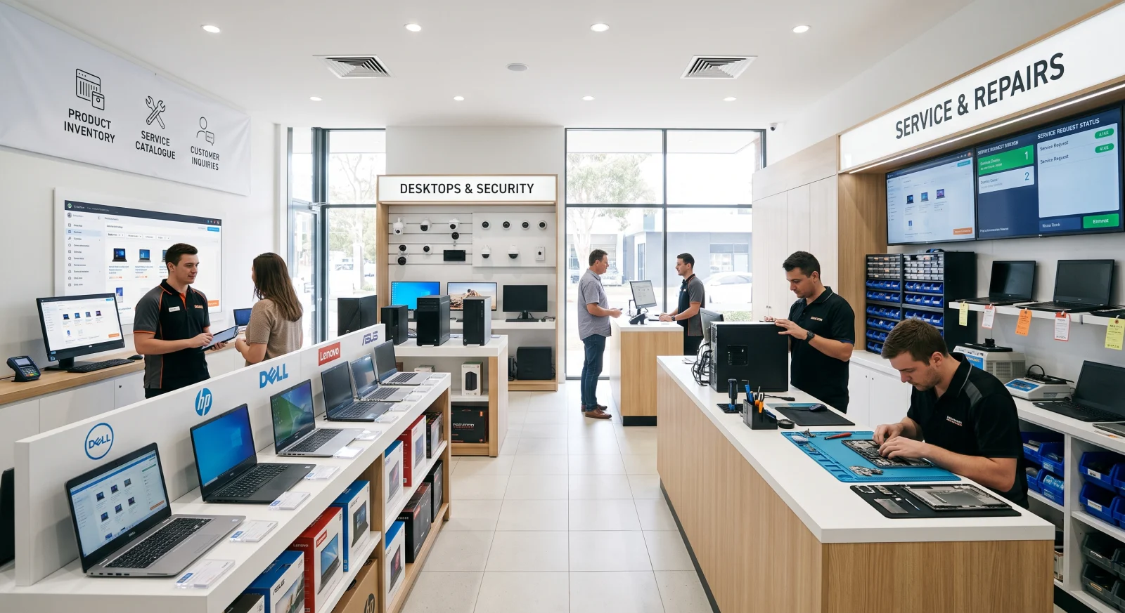 Electronics & IT Store Inventory System