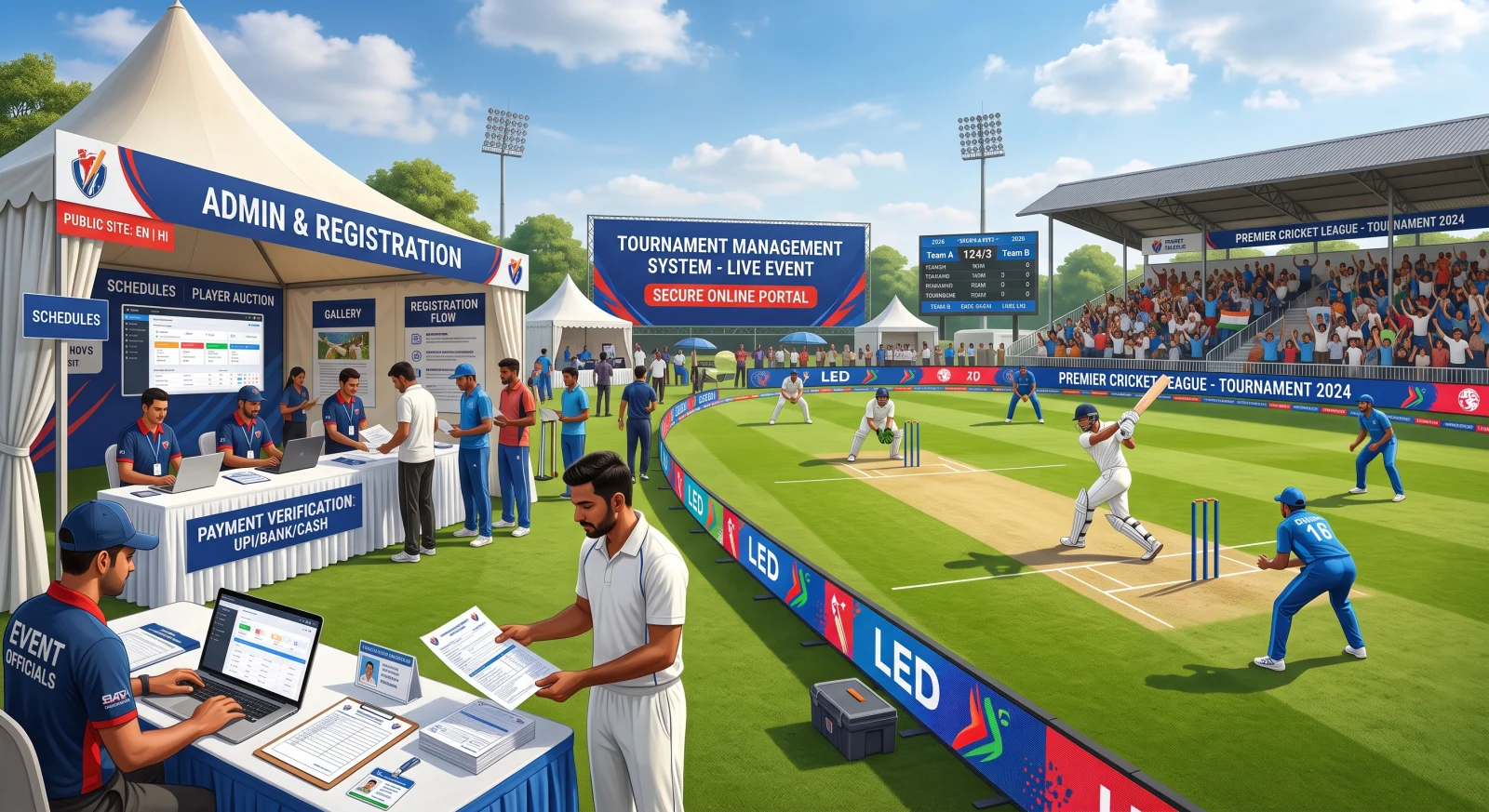 Tournament & Sports League Management System